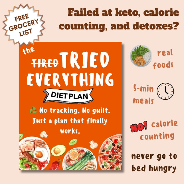 The Tried Everything- Weekly Diet Plan